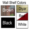 Wood Wall Shelf – Elegant Decorative Display Shelf for Home & Living